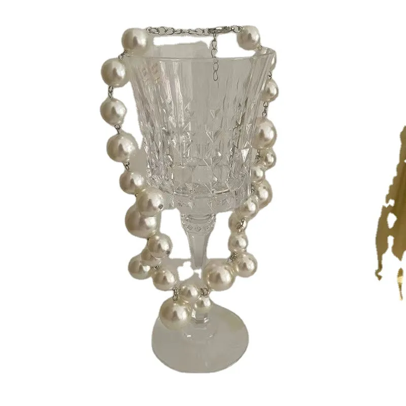 Statement Faux Pearl Necklace