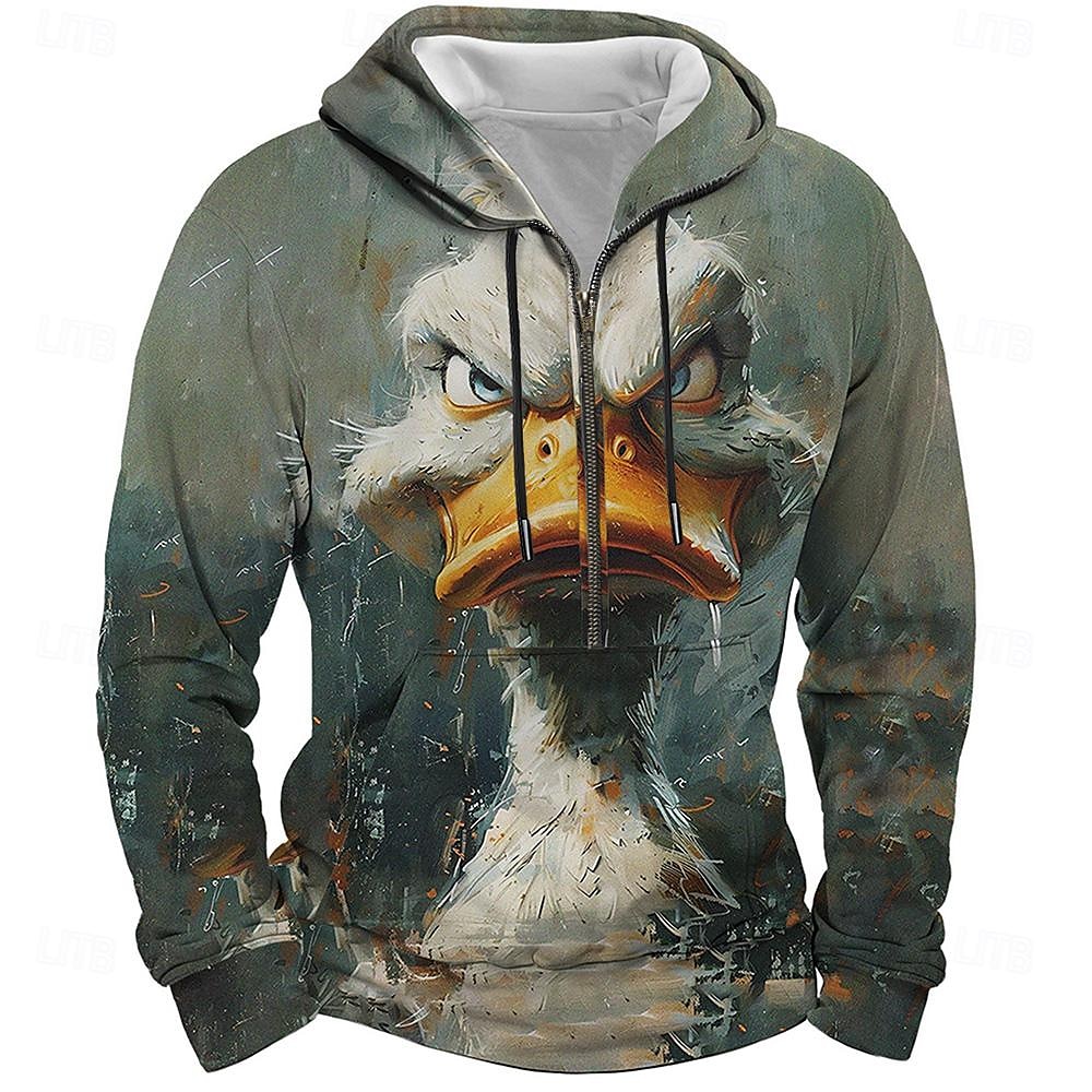 Animal Print 3D Hoodie