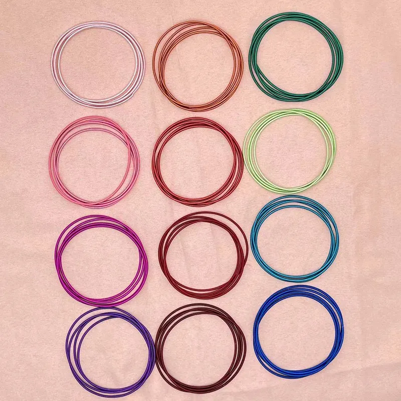 Chic Ribbon-Wrapped Bangles